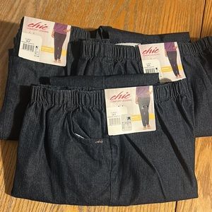 Chic comfort misses leggings Women’s Plus Size Jeans Size 18P. $8 each pair